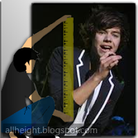 Harry Styles of One Direction Harry Styles of One Direction in All Height
